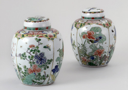 Deckeltöpfe, Kangxi-Ära (1662-1722)