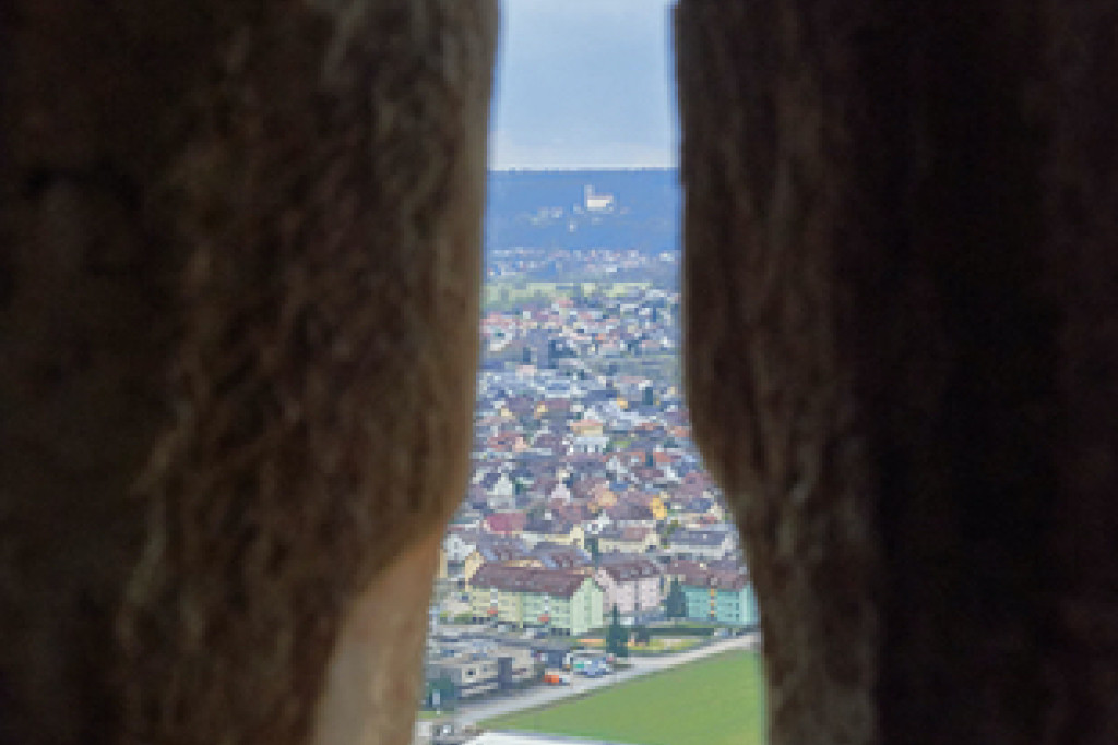 Burg Hornberg innerer Zweinger Schiesscharte | Neckarzimmern