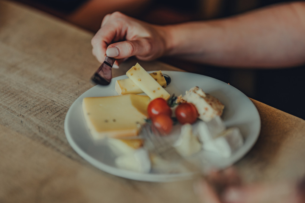 Käseteller mit selbstgemachtem Käse | Sindolsheim | Odenwald