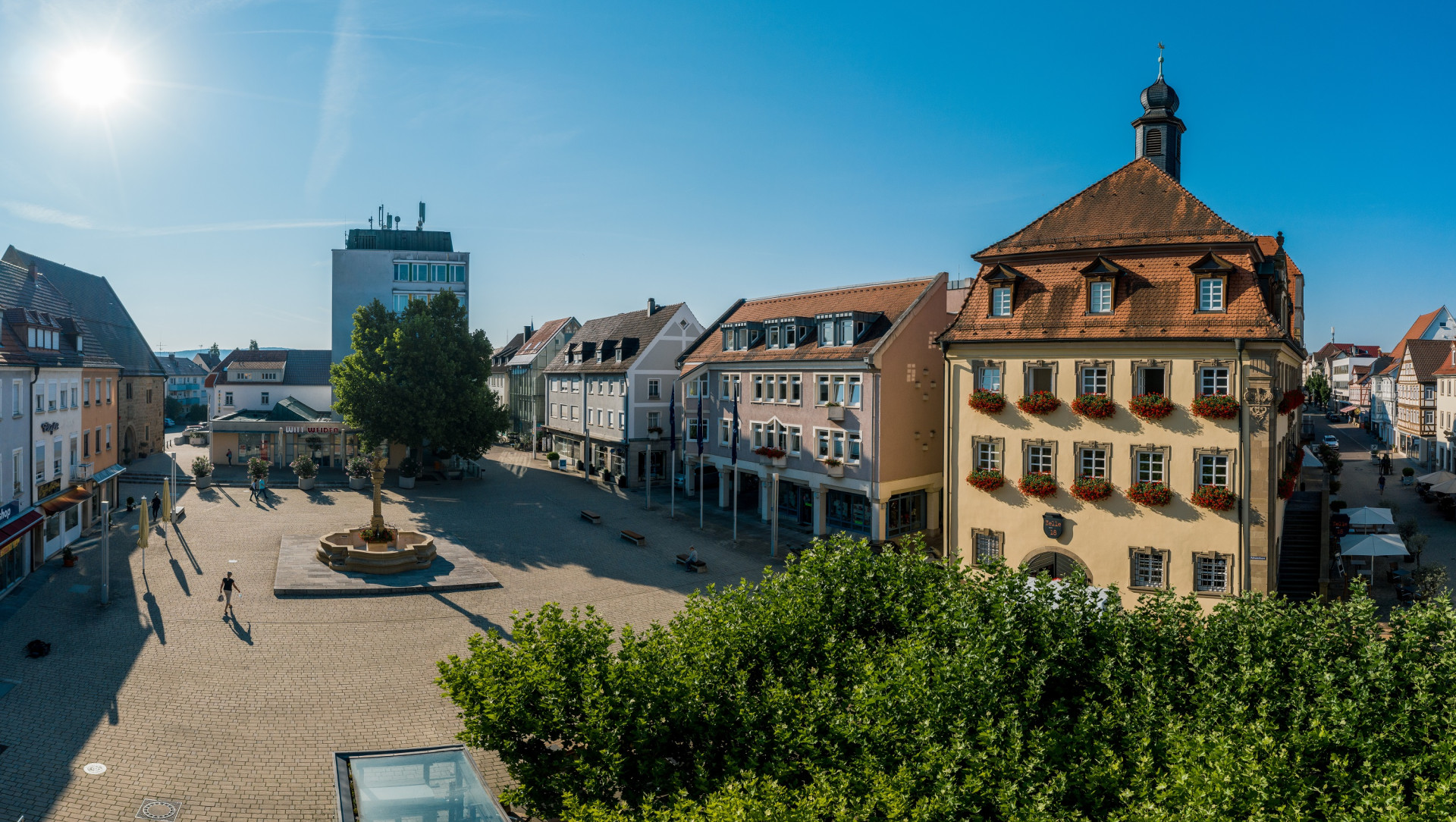 Blick auf Marktplatz | Neckarsulm | HeilbronnerLand