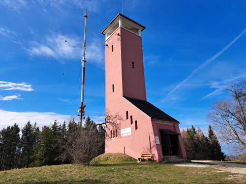 Der Raichberg-Turm, 22 Meter hoch, gigantische Weitblicke!