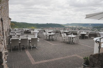 Hotel-Restaurant Burg Hornberg Aussichtsterrasse