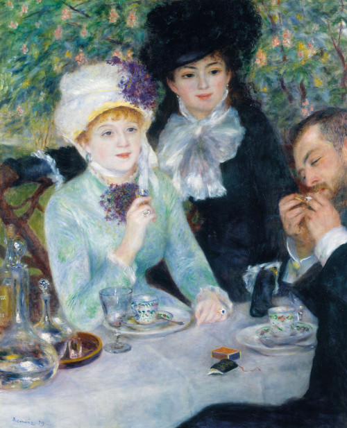 Pierre-Auguste Renoir: Nach dem Mittagessen (La fin du déjeuner), 1879