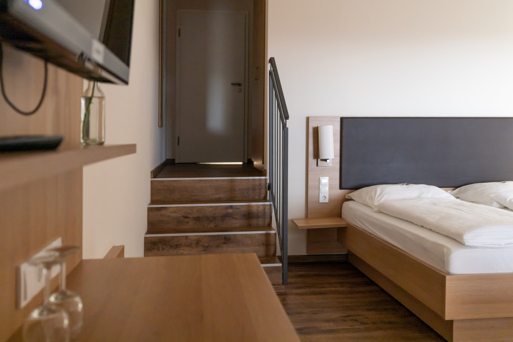 Ferienhof Laurentius - Schlafzimmer mit Doppelbett