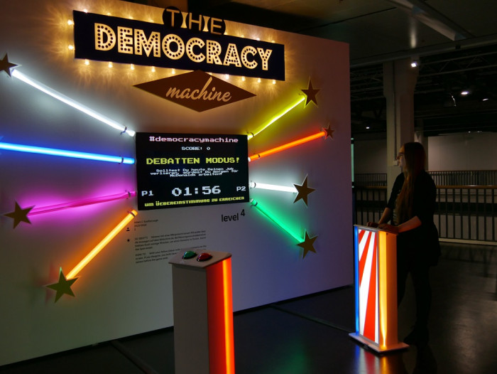 ZKM Gameplay the democracy machine [Copyright: KTG Karlsruhe Tourismus GmbH]