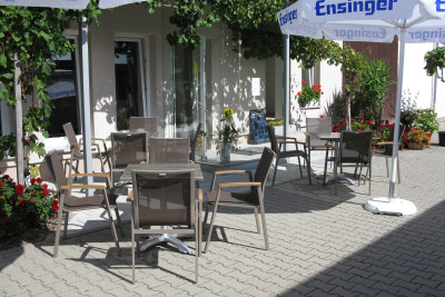 Außenbereich des Hof Café Sick | Brackenheim | HeilbronnerLand