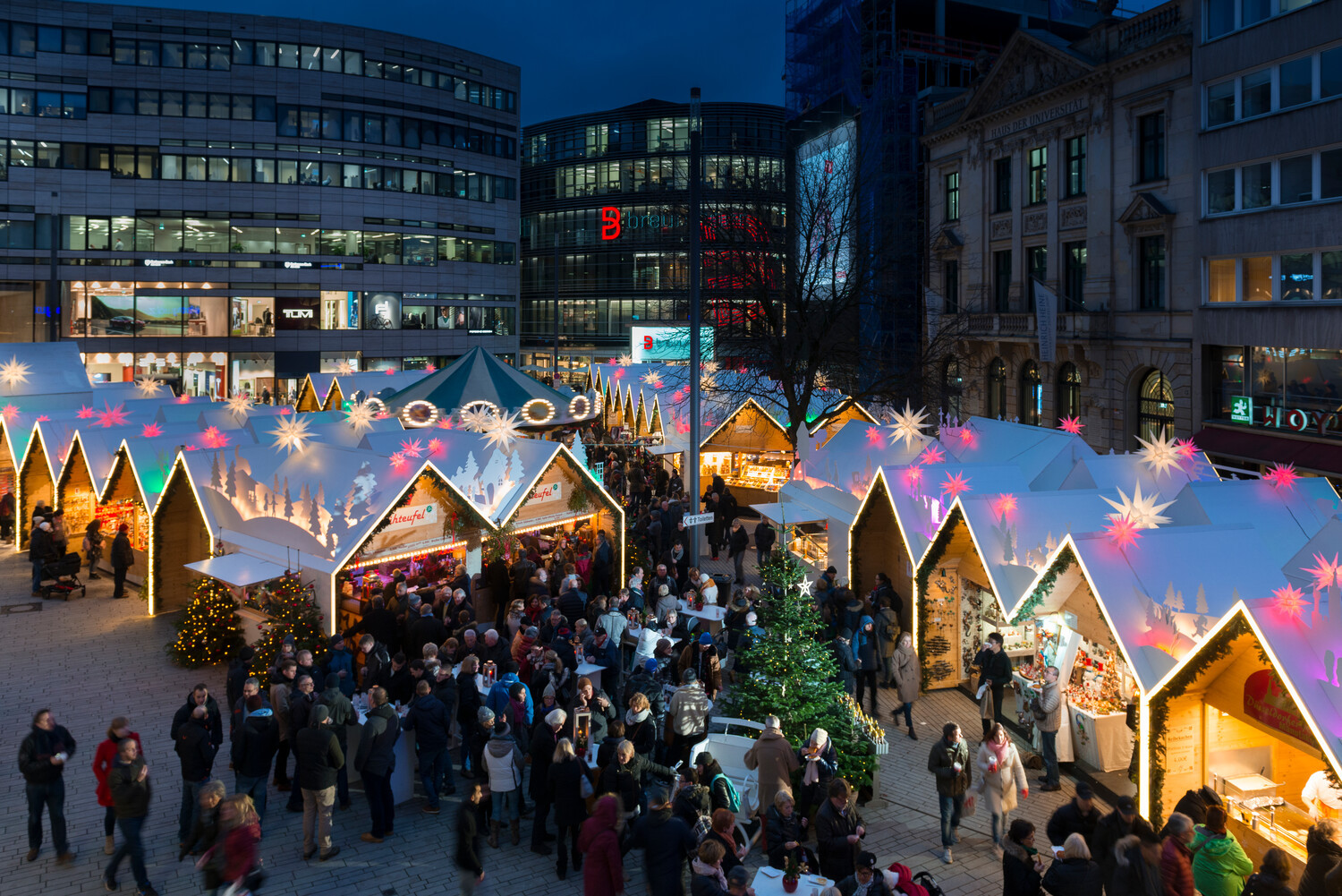 Märchen Markt Christmas Market is one of the most magical Christmas markets in Düsseldorf