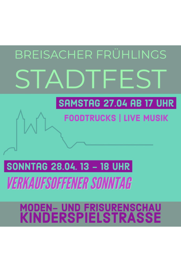 Breisacher Stadtfest [Copyright: ]