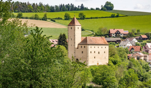 Die Burg Trausnitz im Pfreimdtal