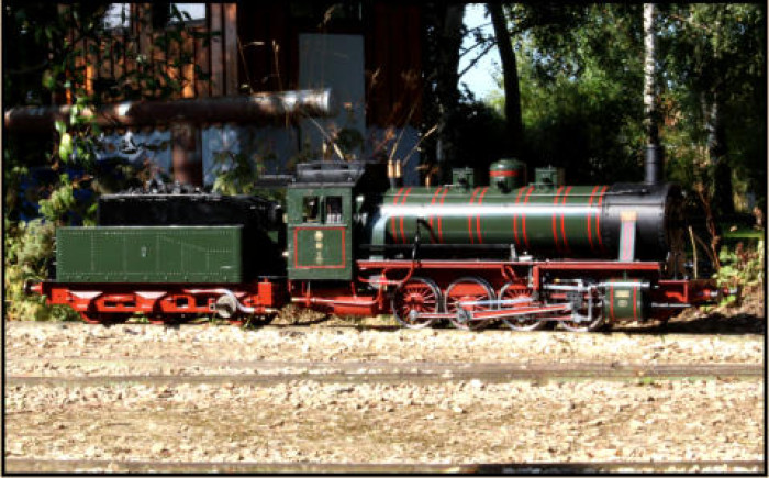 Dampflokomotive des Ebnater Schättere Clubs [Copyright: Ebnater Schättere Club e. V.]