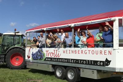 Gästehaus Kraft | Trolli Weinbergtouren | Lauffen a. N. | HeilbronnerLand