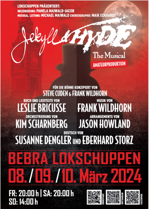Jekyll Hyde - the Musical im Lokschuppen Bebra.