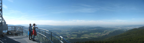 Panoramablick Richtung Cham