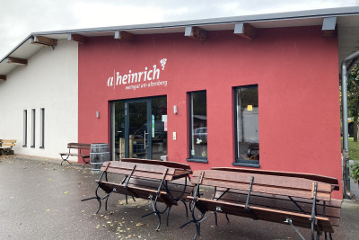 Weingut A. Heinrich - Eingang | Bett+Bike | Obersulm im HeilbronnerLand