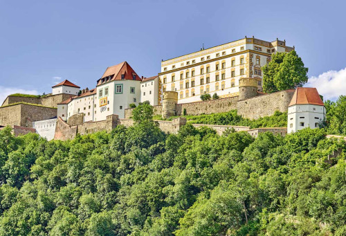 Ansicht der Veste Oberhaus in Passau