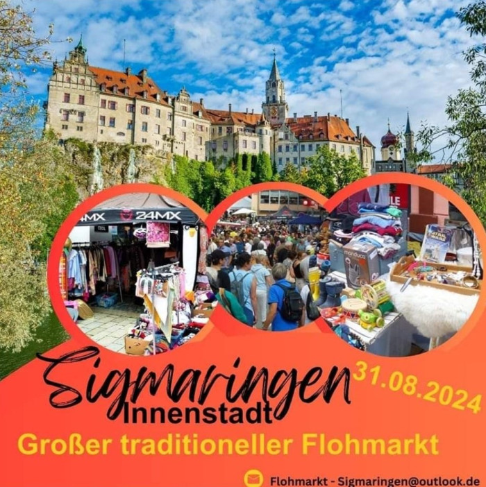 Flohmarkt Sigmaringen Plakat [Copyright: HGV – Die Stadtinitiative Sigmaringen e. V.]