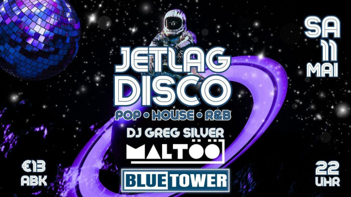 Jetlag Disco mit DJ Greg Silver & MALTÖÖ [Copyright: ]