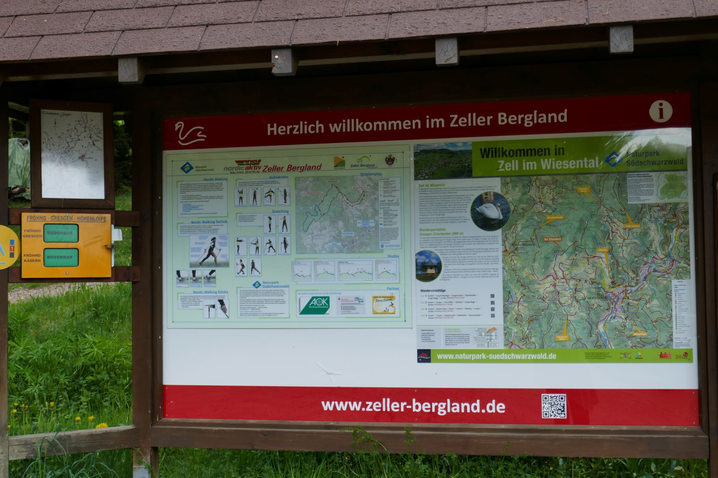 Wanderparkplatz Erlenboden Zell im Wiesental, Ortsteil Gresgen