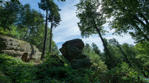 Riesenstein bei Naumburg Heimarshausen