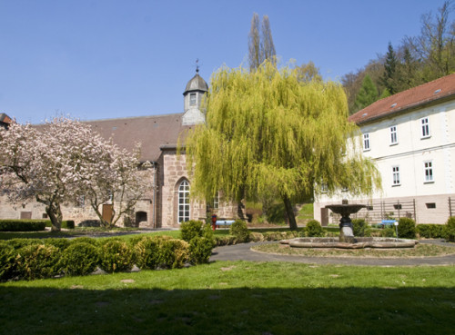 Innenhof der Klosteranlage