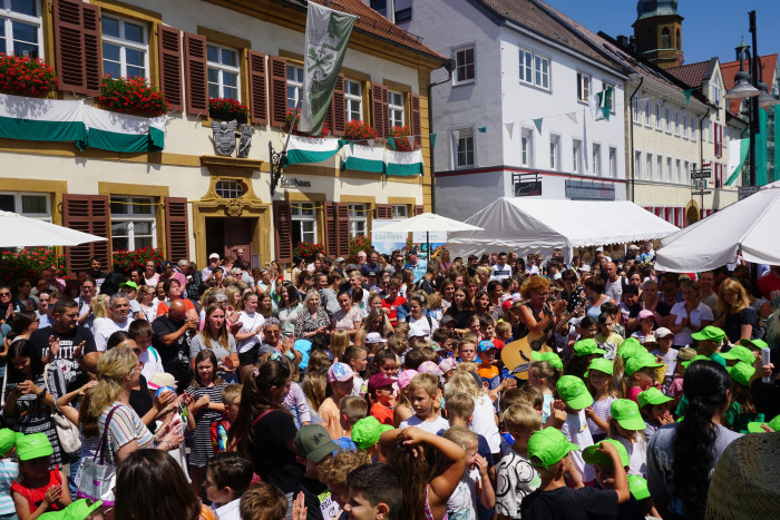 Stadtfeiertag Eröffnung Kinderfest [Copyright: Stadt Lauchheim]