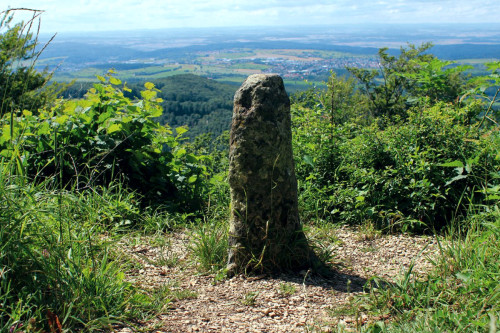 Viewpoint Dreifürstein - highlight of the Mössingen premium hiking trail of the same name