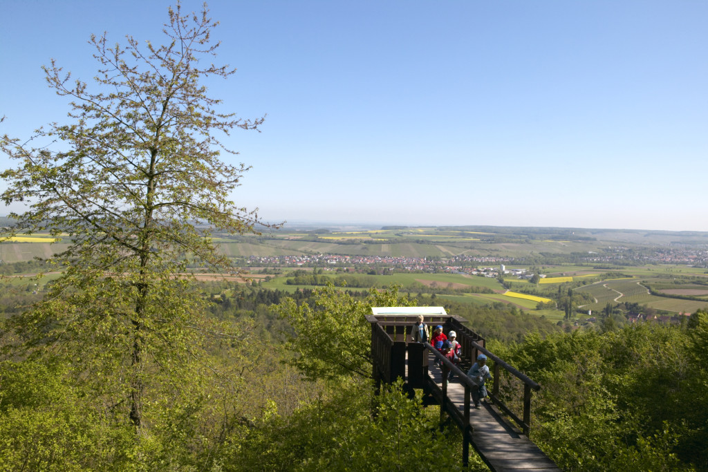 Aussichtsplattform Weißer Steinbruch in Pfaffenhofen