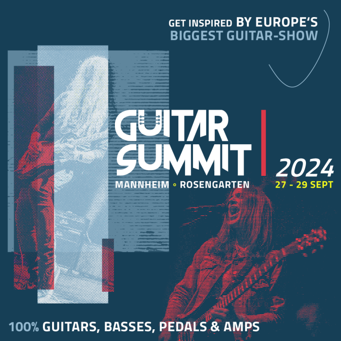 GUITAR SUMMIT 2024 - Europe's biggest Guitar Show [Copyright: ]