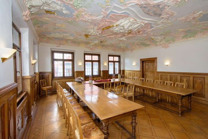 Historischer Sitzungssaal [Copyright: Stadt Leutkirch]