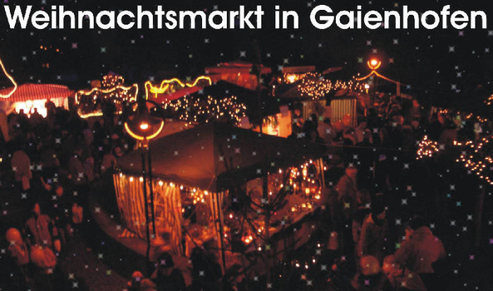 Weihnachtsmarkt Gaienhofen [Copyright: Tourist-Information Gaienhofen]